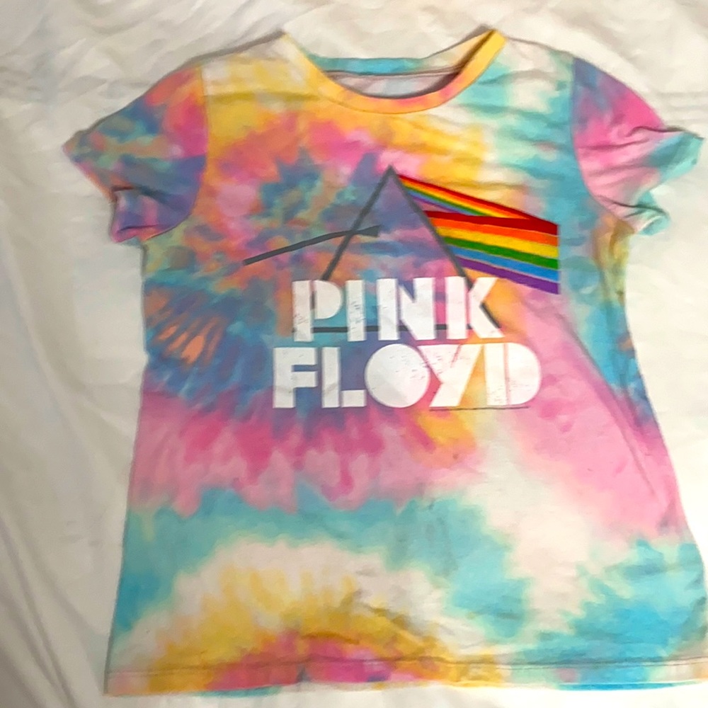Justice—Pink Floyd tie-dye tee—Barely worn